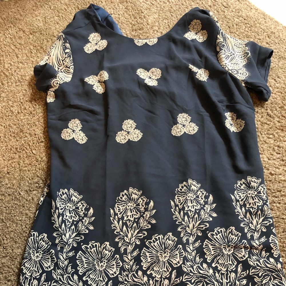 Light blue floral dress!